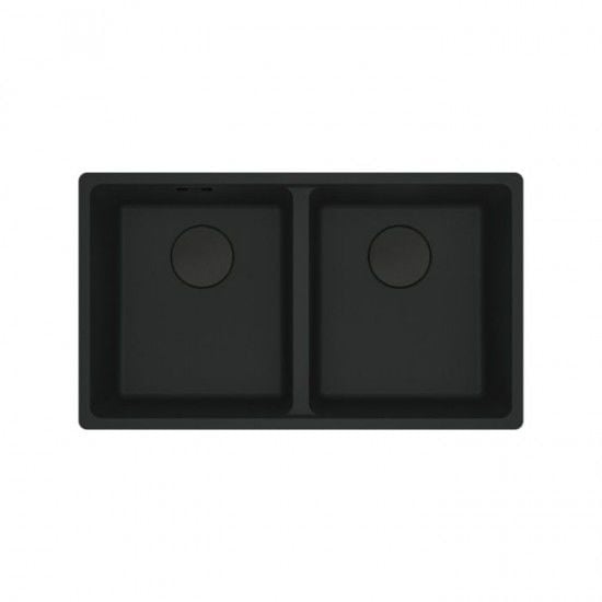 Franke Maris MRG 120-35-35 Matt Black Tezgah Altı Granit Eviye - 125.0686.731