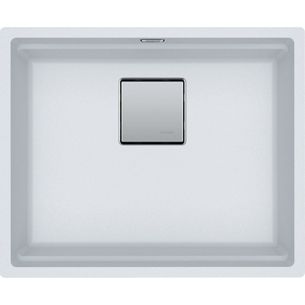 Franke Kubus 2 KNG 110-52 Granit Bianco / Beyaz Tezgah Altı Granit Evye - 125.0529.604