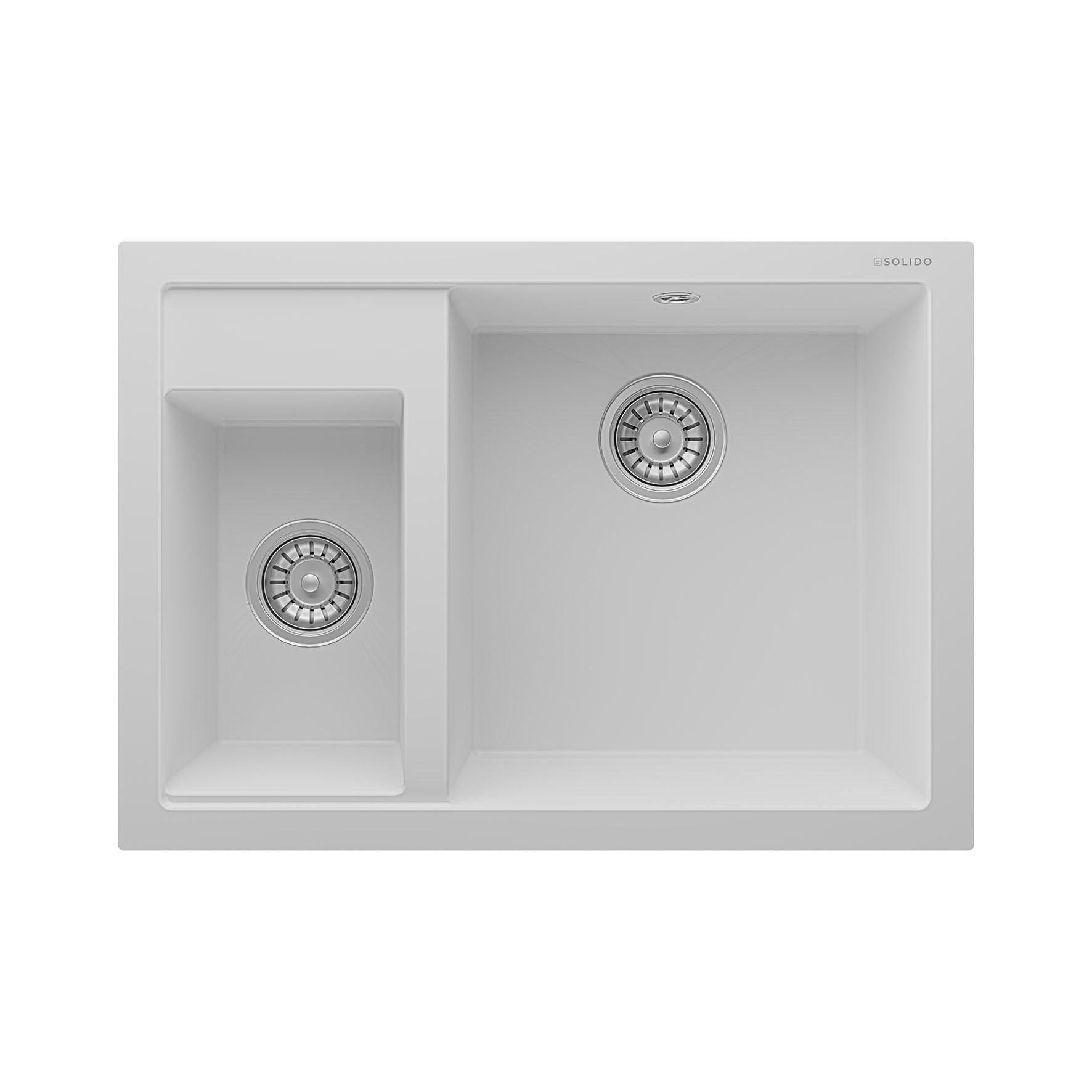 Solido Onıx 2B 765 Super White Granit Eviye