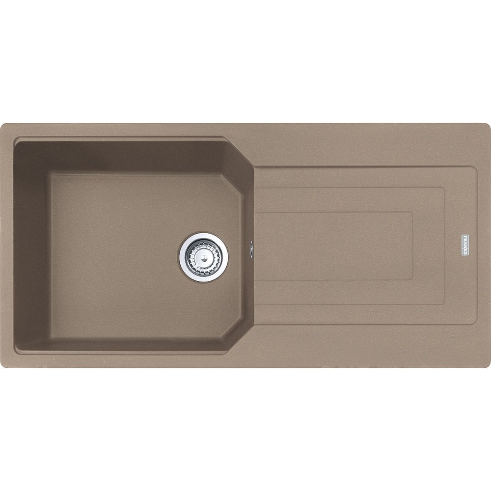 Franke Urban UBG 611-100 Fragranite Oyster Tezgaha Sıfır / Üstü Granit Evye - 114.0688.454