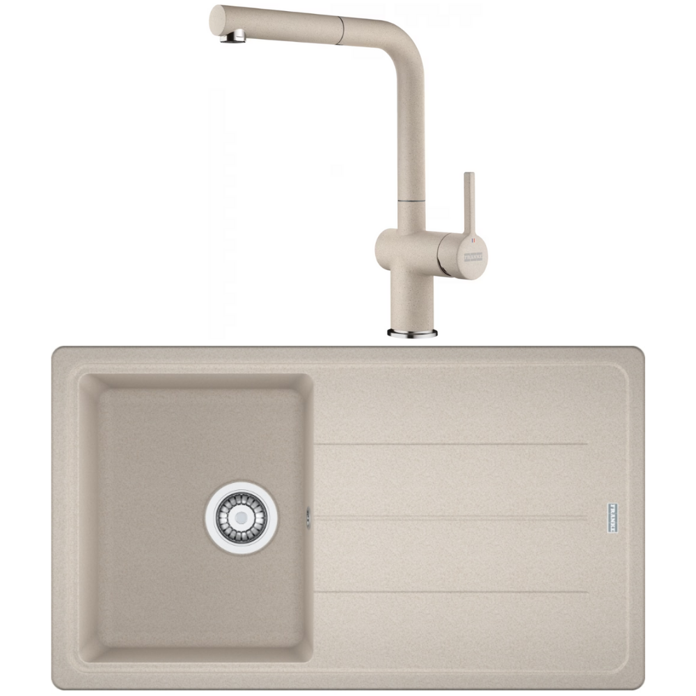 Franke Basis BFG 611-86 Granit Sahara + Active Plus Sahara Armatür Kampanyası