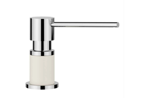 Blanco Lato Soft Beyaz / Krom Sıvı Sabunluk- 526955