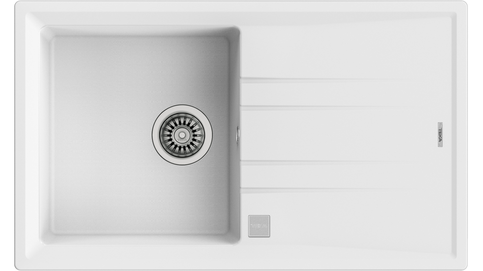 Teka STONE 50 B-TG Granit White / Beyaz Evye - 115330026