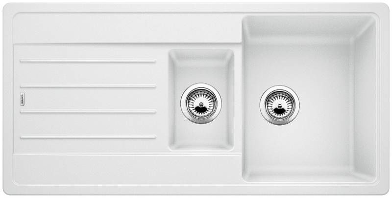 Blanco Legra 6 S Tezgah Üstü 1.5 Gözlü Beyaz Granit Evye - 522209