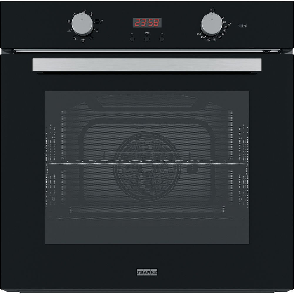Franke Linear FSL 86 H BK Black Dijital Siyah Cam Ankastre Fırın - 116.0609.447