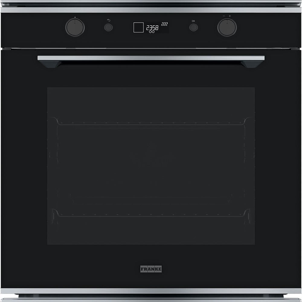 Franke Mythos FMY 98 P XS Inox + Nero Pyrolytic Temizleme Özellikli Ankastre Fırın - 116.0606.101