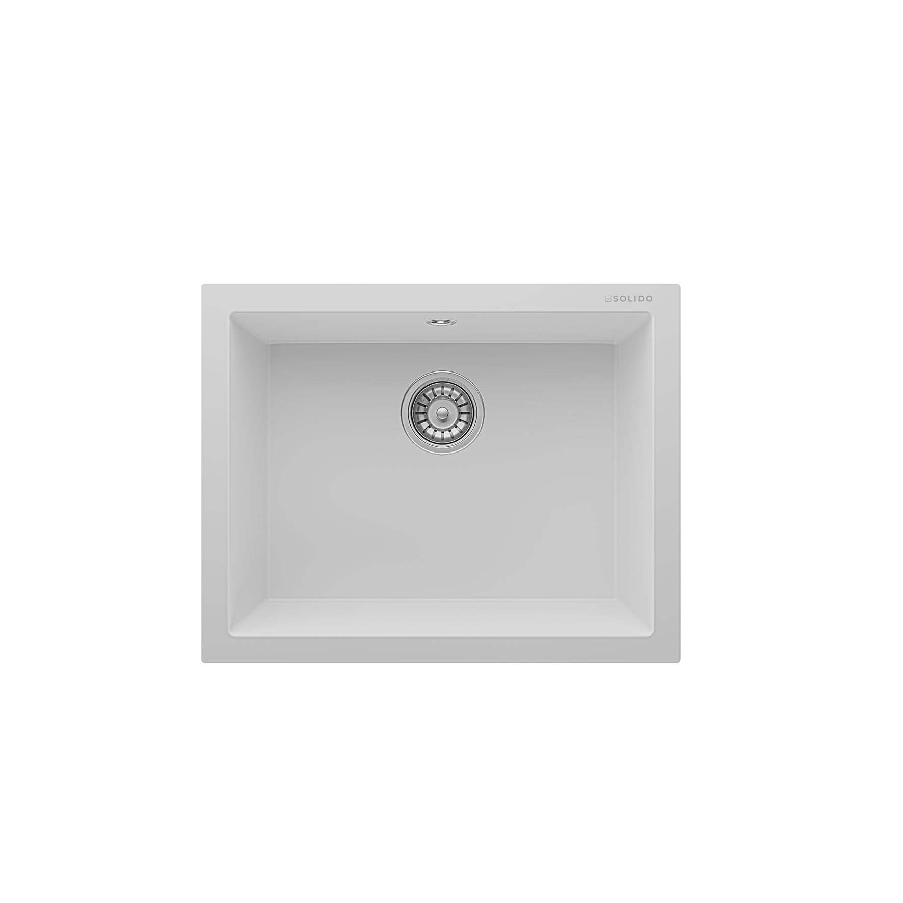 Solido Morgranit GN 60 Granit Evye Super White Beyaz Tezgah Altı / Tezgaha sıfır