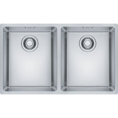 Franke Maris MRX 120-34-34 İnox  2 Gözlü Tezgah Altı Paslanmaz Çelik Evye - 122.0654.856