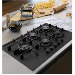Franke Maris FHMA 755 4G DC MB 5Gözlü Mat Black Gazlı Ocak - 106.0670.114