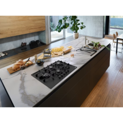 Franke Maris FHMA 755 4G DC MB 5Gözlü Mat Black Gazlı Ocak - 106.0670.114