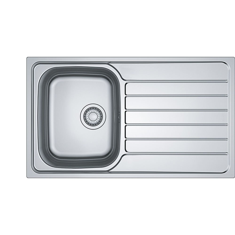 Franke Spark SKX 611 İnox  Tezgah Üstü Sağ Damlalıklı Paslanmaz Çelik Evye - 101.0688.503