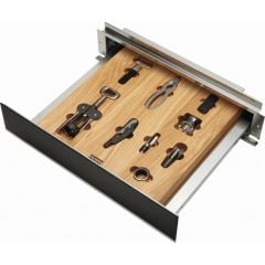 Franke Mythos FMY 14 WCRD BK Compact Seriler Şaraplık Aksesuar Çekmecesi Siyah + Siyah - 131.0694.161
