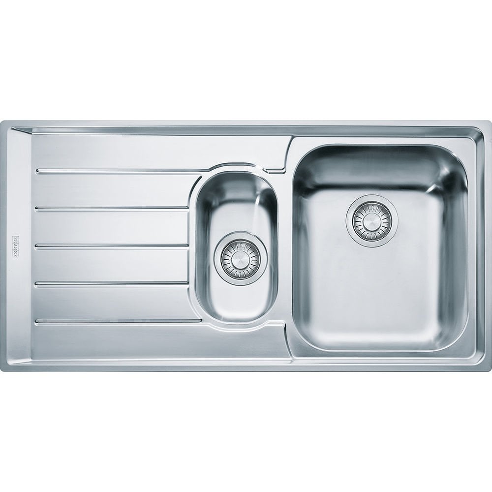 Franke Neptun NEX 651 İnox Tezgah Üstü 1.5 Gözlü Sol Damlalıklı Çelik Evye - 101.0656.168