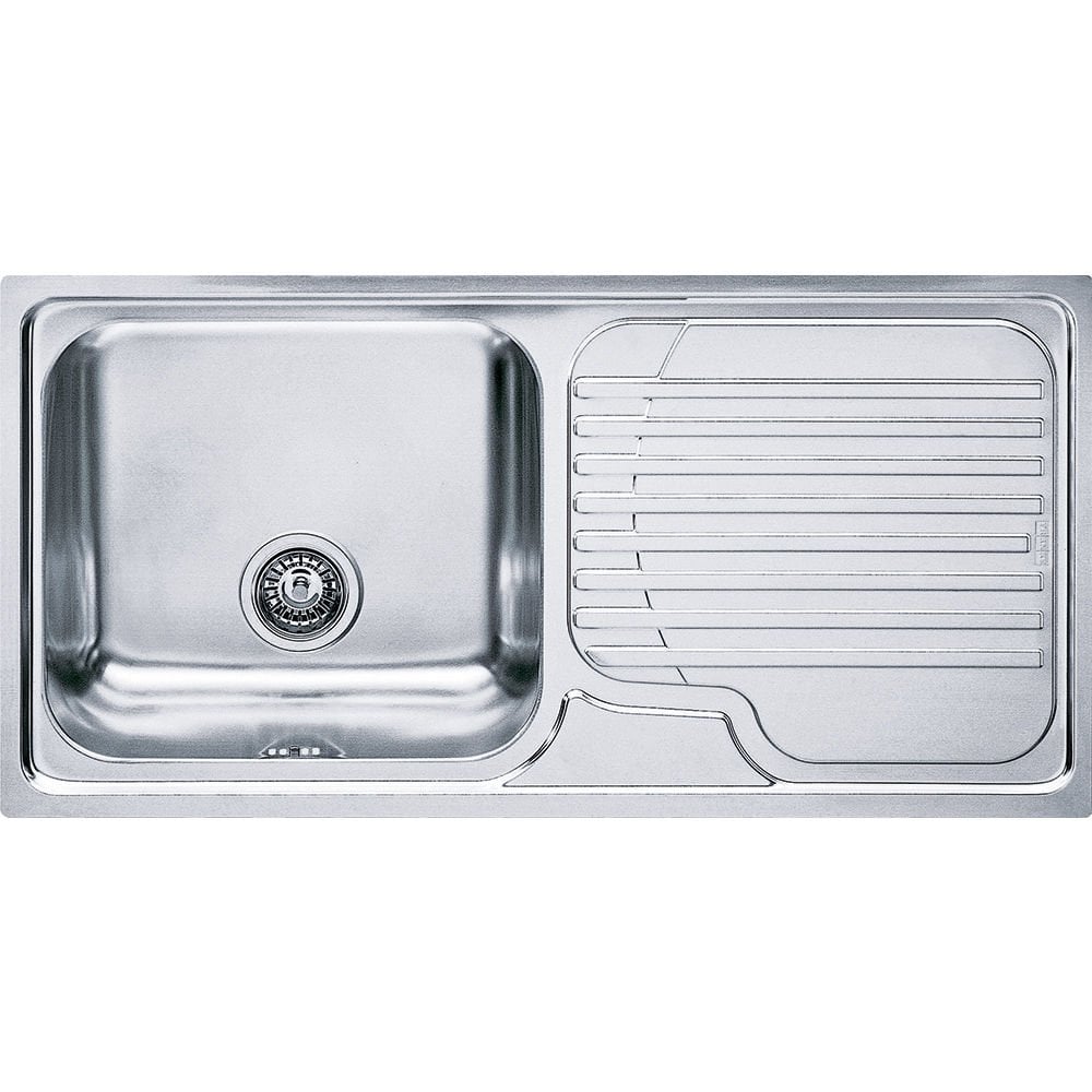 Franke Galassia GAX 611 İnox Tezgah Üstü  Sağ Damlalıklı Paslanmaz Çelik Evye - 101.0656.177