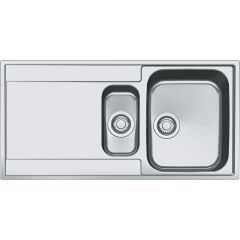 Franke Maris MRX 251 İnox  Tezgaha Sıfır  / Tezgah Üstü 1.5 Gözlü Paslanmaz Çelik Evye - 127.0490.533