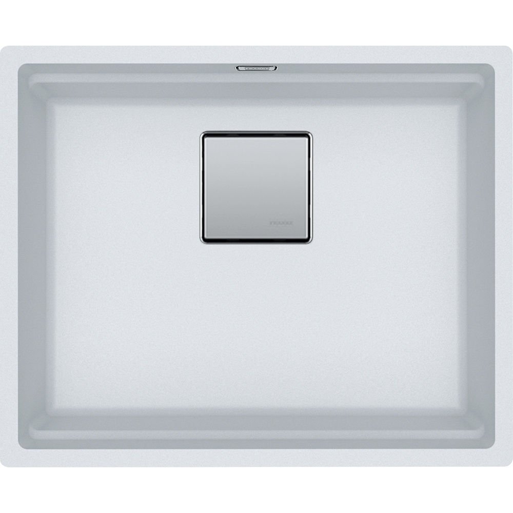 Franke Kubus 2 KNG 110-52 Granit Bianco / Beyaz Tezgah Altı Granit Evye - 125.0529.604