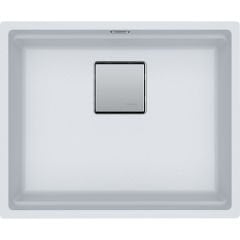 Franke Kubus 2 KNG 110-52 Granit Bianco / Beyaz Tezgah Altı Granit Evye - 125.0529.604