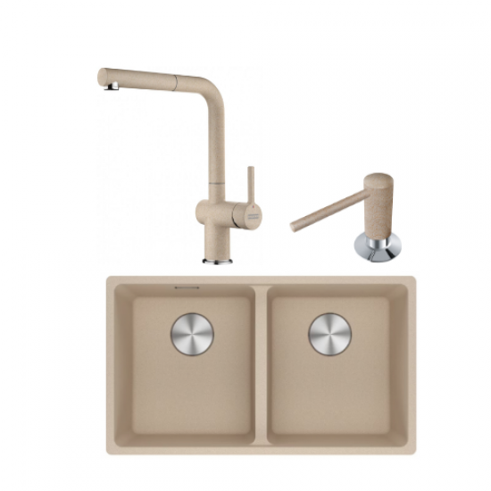 Franke Maris MRG 120-35-35 Tezgah Altı Avena Evye + Active Plus 2.0 Avena Armatür + Active Comfort Sıvı Sabunluk Kampanyası