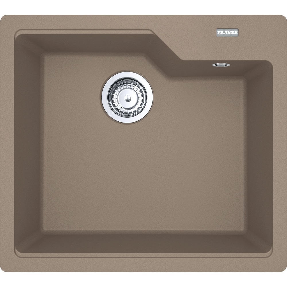 Franke Urban UBG 610-56 Fragranite Oyster Tezgaha Sıfır / Üstü Granit Evye - 114.0686.794