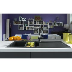 Franke Urban UBG 611-100 Fragranite Stone Grey Tezgaha Sıfır / Üstü Granit Evye - 114.0688.453