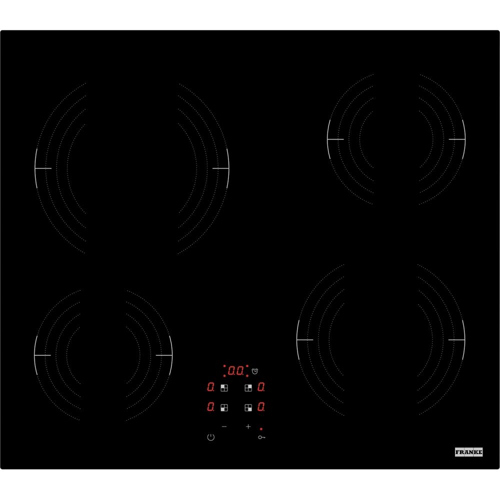 Franke FRSL 604 C T BK Elektrikli Ankastre Ocak 108.0755.311