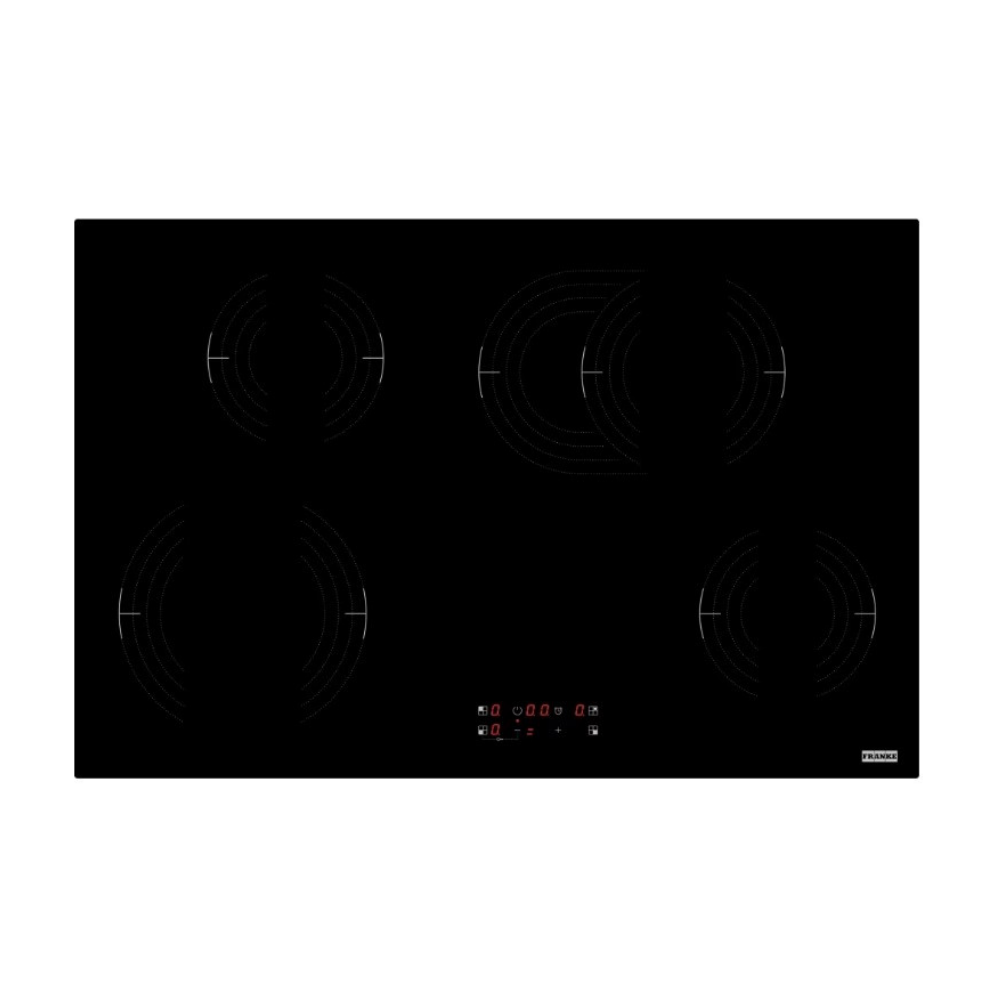 Franke FRSM 704 C TOD BK Siyah Cam Seramik Elektrikli Ankastre Ocak - 108.0669.471