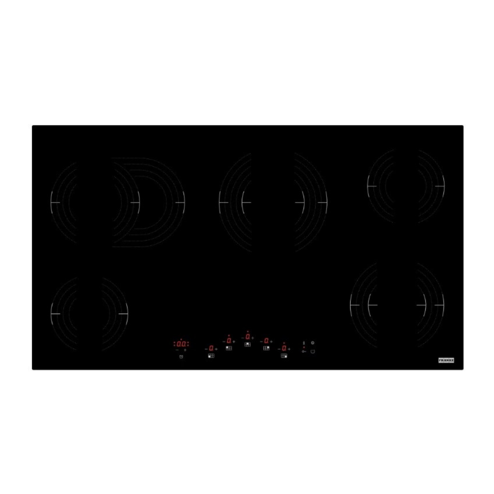 Franke FRSM 905 C TOD BK Siyah Cam Seramik Elektrikli Anksatre Ocak - 108.0669.472