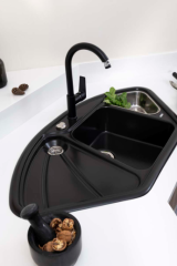 Nuevo Elegance Köşe Seramik Eviye