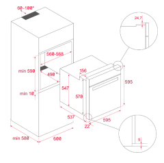 Teka SteakMaster Multifonksiyonel Pirolitik Fırın 111000093