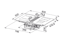 Franke Maris 2gether FMA 8381 R HI - 340.0705.337