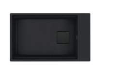 Franke Kubus 2 KNG 110-62 Mat Siyah Granit Evye - 125.0718.491