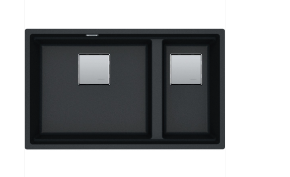Franke Kubus 2 KNG 120 Nero Granit Evye  - 125.0529.871