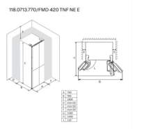 Franke FMD 420 TNF NE E 80 cm Black Inox Solo Buzdolabı - 118.0713.770