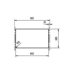 Teka STONE 90 B-TG Çift Hazneli Tegranite Tezgah üstü Granit White / Beyaz Eviye - 115260005