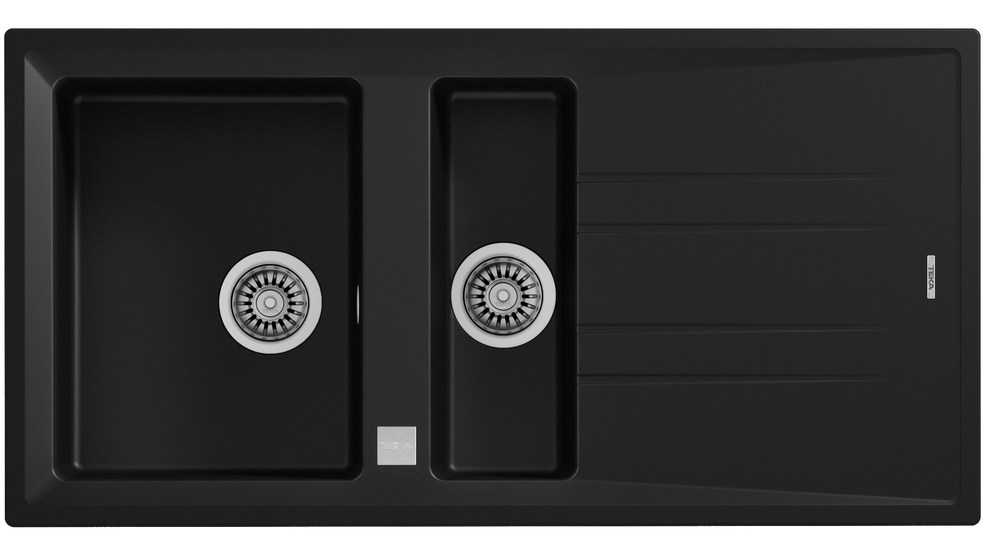 Teka STONE 60 B-TG   Metalik Black Granit Evye - 115360010