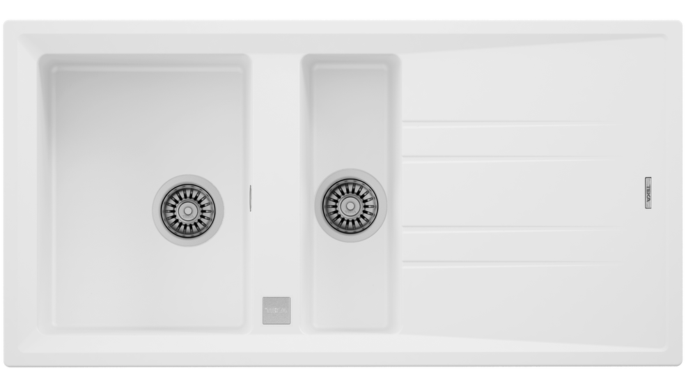 Teka STONE 60 B-TG  White / Beyaz Granit Evye - 115360012