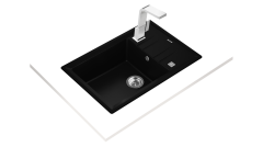 Teka STONE 60 S-TG Granit  Carbon / Siyah Eviye - 115330036