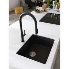 Franke Maris Slim Clear Water  Mat Black Arıtmalı Armatür - 120.0730.911