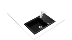 Teka STONE 60 S-TG Granit  Metalik siyah Eviye - 115330038