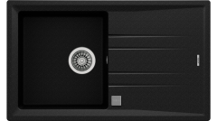 Teka STONE 50 B-TG Granit  Metalik Siyah Evye -115330024