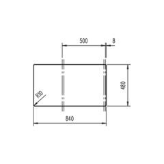 Teka STONE 50 B-TG Granit  Metalik Siyah Evye -115330024