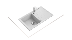 Teka STONE 50 B-TG Granit  White / Beyaz Evye - 115330026