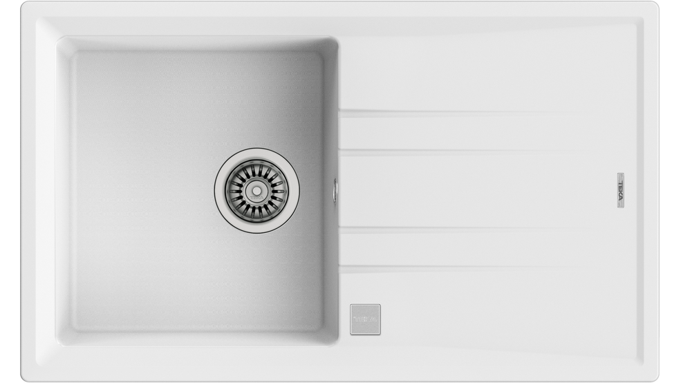Teka STONE 50 B-TG Granit  White / Beyaz Evye - 115330026