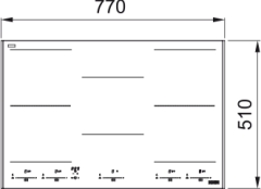 Franke Mythos Masterpiece FMY 805 I F KL CP Gold İndüksiyonlu Ocak - 108.0735.486