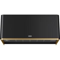 Franke Mythos Masterpiece FMY W BK M/GD 80 KL  Mat Siyah – Gold Davlumbaz - 335.0729.962