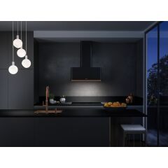 Franke Mythos Masterpiece FMY W BK M/GD 80 KL Mat Siyah – Copper Davlumbaz - 335.0729.961