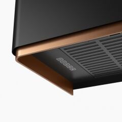 Franke Mythos Masterpiece FMY W BK M/GD 80 KL Mat Siyah – Copper Davlumbaz - 335.0729.961