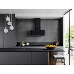 Franke Mythos Masterpiece FMY W BK M/GD 80 KL Mat Siyah – Antrasit Davlumbaz - 335.0729.963