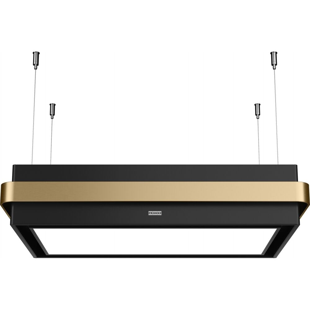 Franke Mythos Masterpiece FMYS BK/GD F80 KL Matt Black Gold Ada Davlumbaz - 345.0726.998