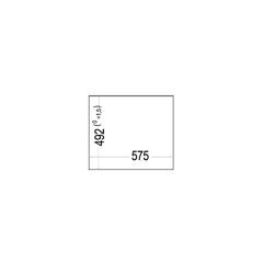 Teka FORSQUARE 590 TG 1.5 Gözlü Tezgahüstü/TezgahaSıfır / Siyah Granit Evye - 115260019